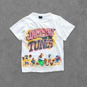 Vtg 1991 Looney Tunes Jammin' Shirt, Space Jam